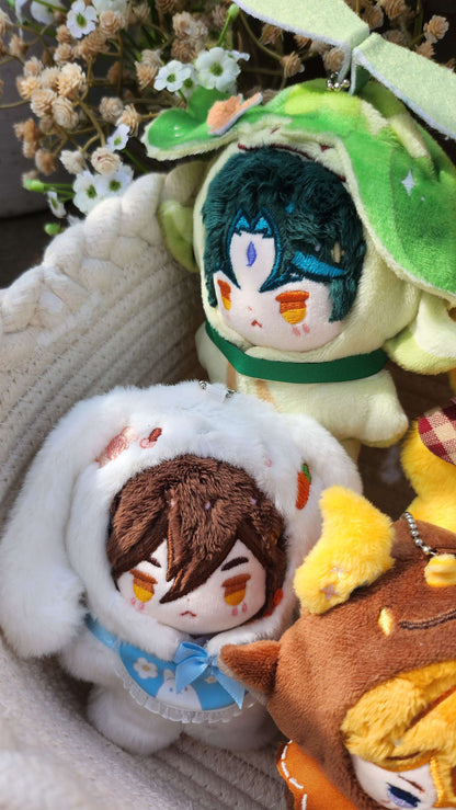 Genshin Impact Kigurumi Party 10cm Plushies